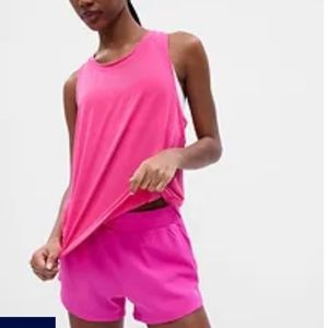 Gap Fit Pink Tank Top Sz M